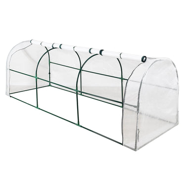 LIGHT AND DUST Greenhouses for Outdoors,106.3x35.4x35.4 in，with Waterproof PE Cover Mini Greenhouse KIT,UV-Resistant Green Houses for Outside- Succulent Flower Tower Type (Spire 106.3x35.4x35.4)