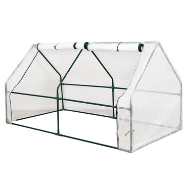 LIGHT AND DUST Greenhouses for Outdoors,70.8x35.4x35.4 in,with Waterproof PE Cover Mini Greenhouse KIT,UV-Resistant Green Houses for Outside- Succulent Flower Tower Type (Spire 70.8x35.4x35.4)